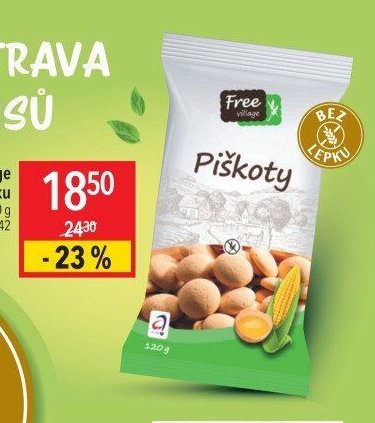 Free Village Piškoty bez lepku