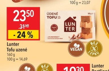 Lunter Tofu uzené