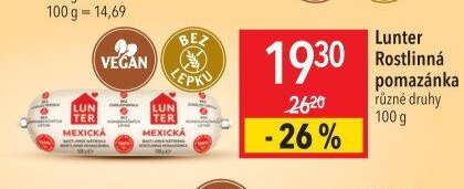 Lunter Rostlinná pomazánka
