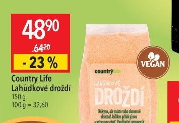Country Life Lahůdkové droždí 150 g