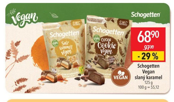 Schogetten Vegan slaný karamel