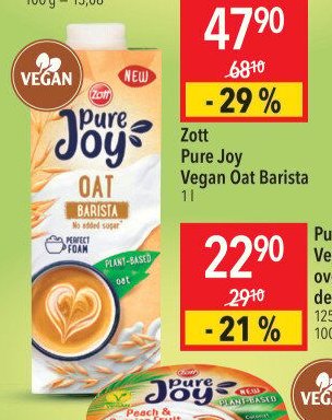 Zott Pure Joy Vegan Oat Barista