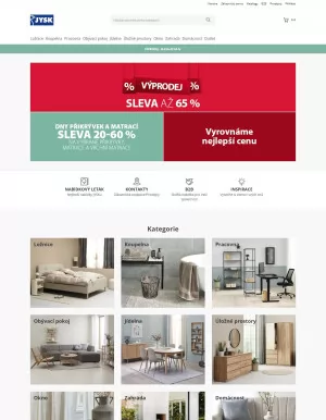 akční leták Jysk 30.1.2024-5.2.2024