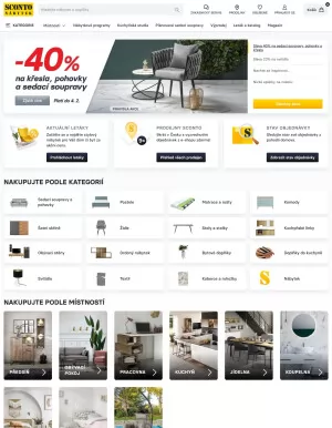 akční leták Sconto nábytek 30.1.2024-5.2.2024