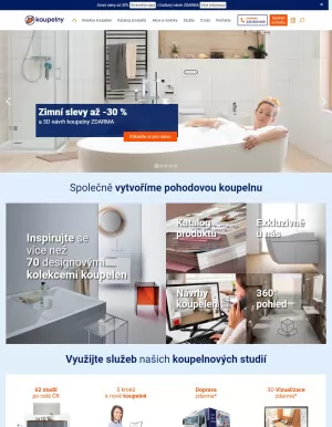 akční leták KOUPELNY Ptáček 30.1.2024-5.2.2024