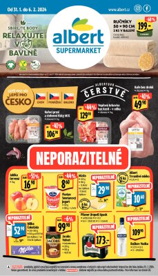 akční leták Albert 31.1.2024-6.2.2024