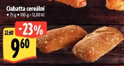 Ciabatta cereální