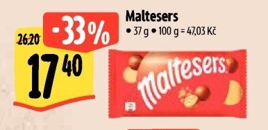 Pralinky čokoládové Maltesers