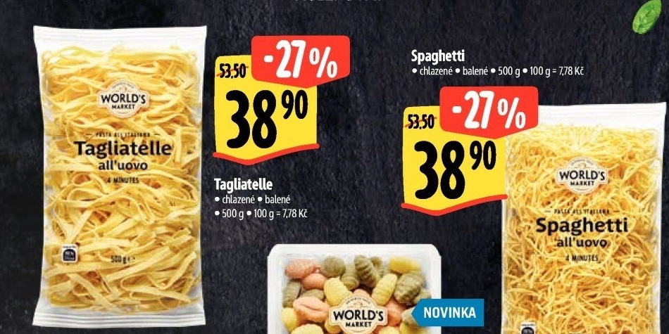 Těstoviny chlazené World'