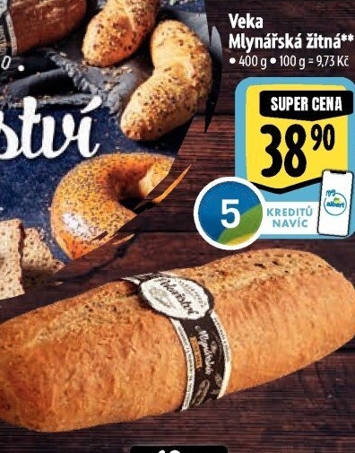 Veka Mlynářská žitná Albert