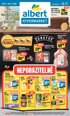 akční leták Albert 31.1.2024-6.2.2024