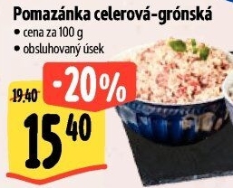 Celerová pomazánka - grónská