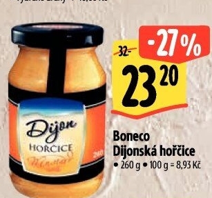 Hořčice dijonská Boneco