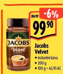 Instantní káva Jacobs Velvet