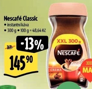 Instantní káva Nescafé Classic