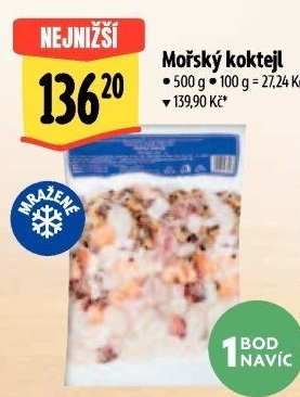 Koktejl mořský mražený