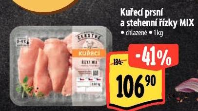 Kuřecí řízky mix Albert