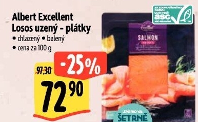 Losos uzený Albert Excellent