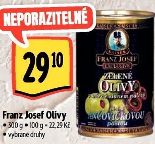 Olivy Exclusive Franz Josef Kaiser