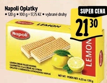 Oplatky Napoli Manner