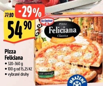 Pizza mražená FelicianaDr. Oetker