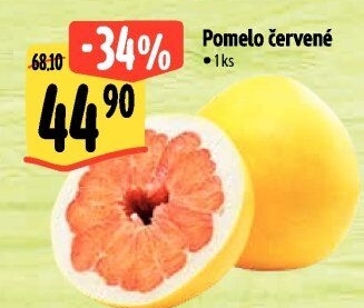 Pomelo červené