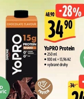 Proteinový nápoj Yopro