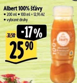 Šťáva 100% Albert