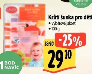 Šunka krůtí dětská výběrová LE&amp