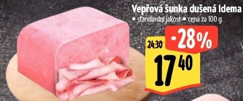 Šunka vepřová dušená standard Idema
