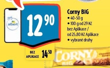 Tyčinka cereální BIG Corny