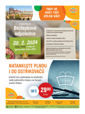 akční leták Globus 31.1.2024-6.2.2024