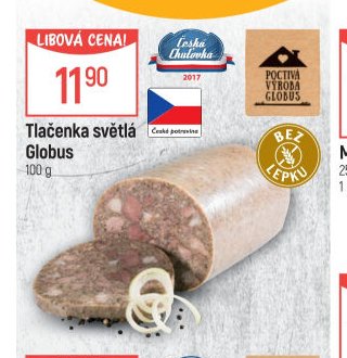 Tlačenka světlá Globus