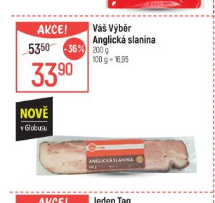 Váš výběr Anglická slanina