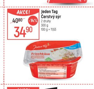Jeden Tag Čerstvý sýr