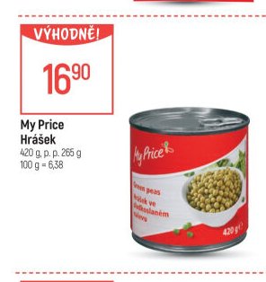 My Price Hrášek