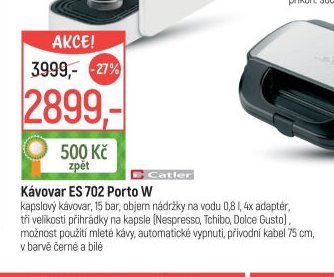 Kávovar ES 702 Porto W