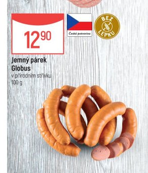 Jemný párek Globus