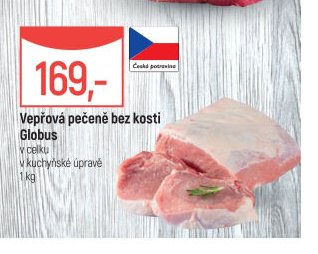 Vepřová pečeně bez kosti Globus