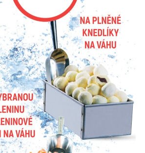 Plněné knedlíky na váhu