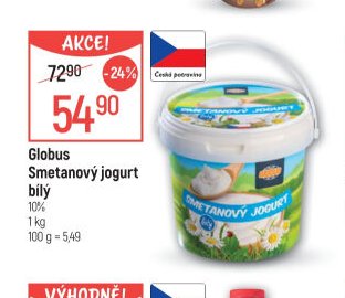 Globus Smetanový jogurt