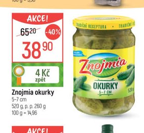 Znojmia okurky