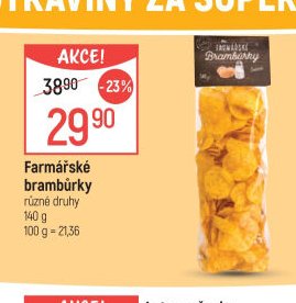 Farmářské brambůrky