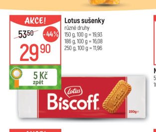 Lotus sušenky