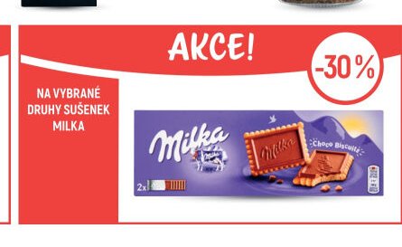 Milka sušenky