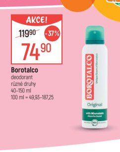 Borotalco deodorant