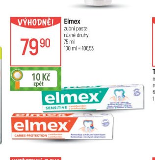 Elmex zubní pasta