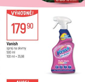 Vanish sprej na skvrny