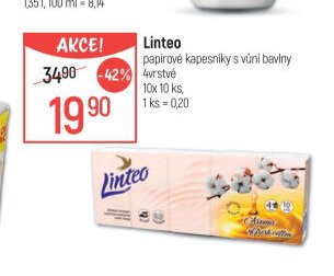 Linteo papírové kapesníky