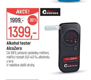 Alkohol tester AlcoZero